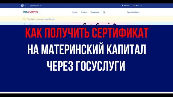 Как оформить и получить материнский капитал